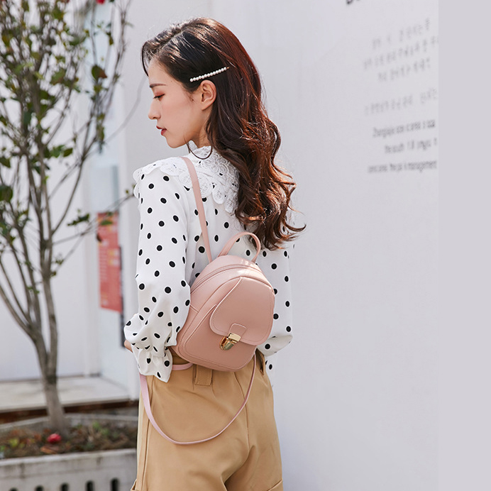 Balo Mini Nhỏ Xinh Bl30 Da Trơn Mới