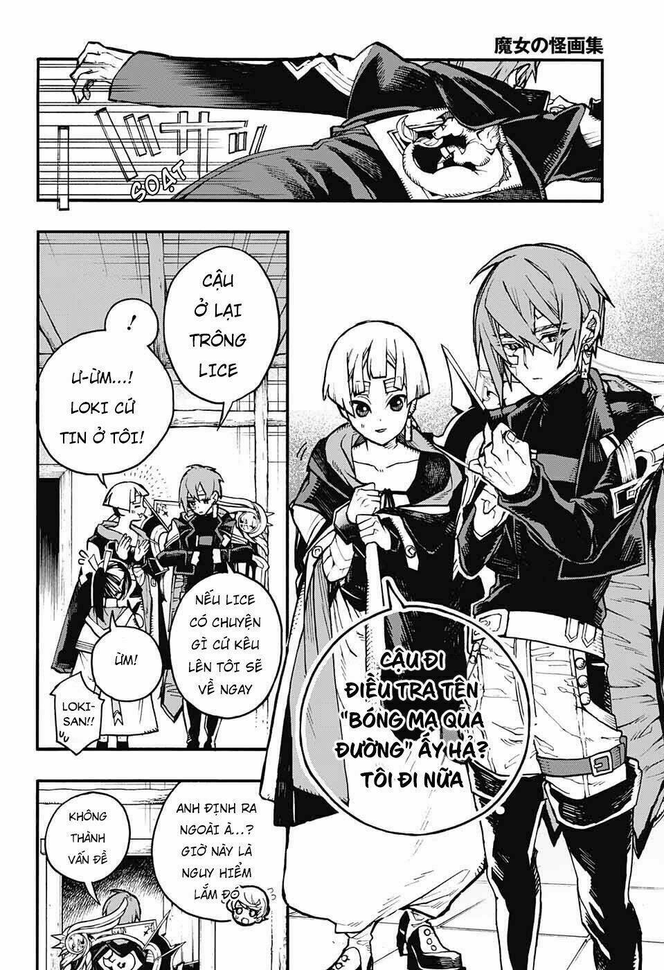 những bức họa quái dị của phù thủy chapter 13 24