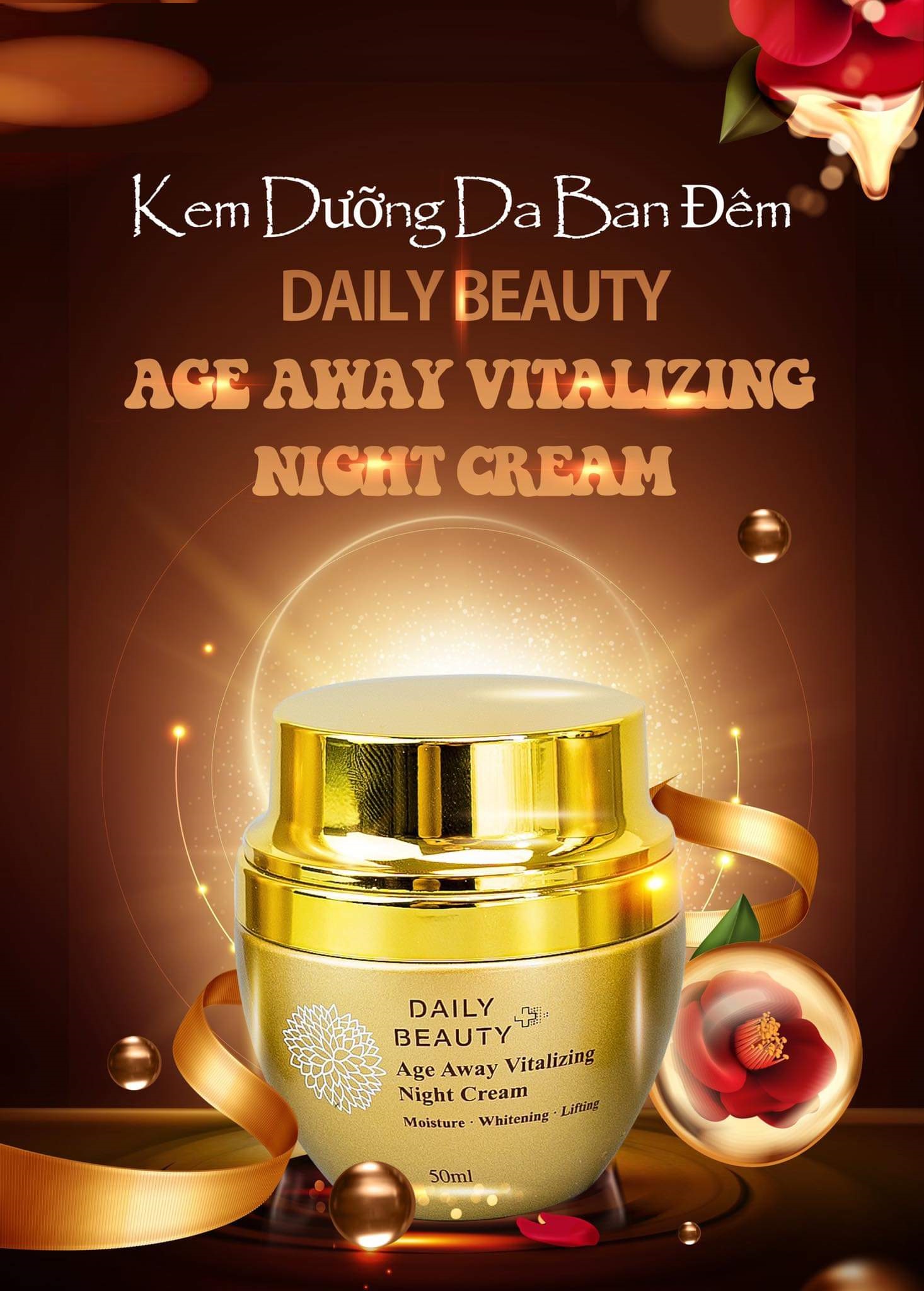 Combo 5 sản phẩm Daily Beauty Re:Excell gồm Tẩy trang, Nước hoa hồng, Gel mụn, Serum, Kem dưỡng ban đêm