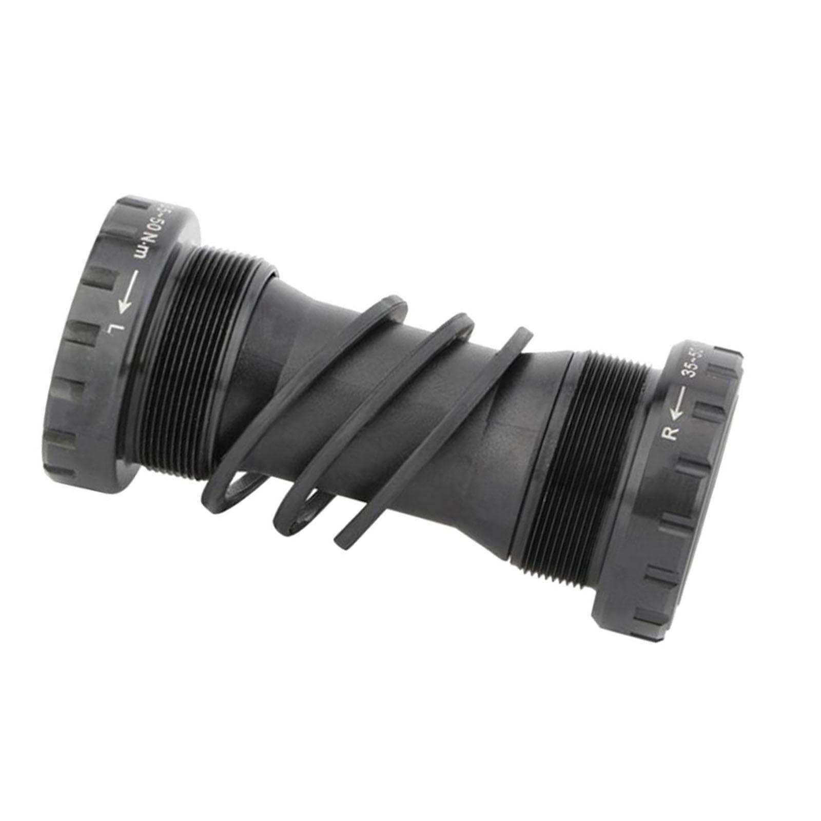 Bottom Bracket Threaded Hollow Integrated for Road  Bike Black