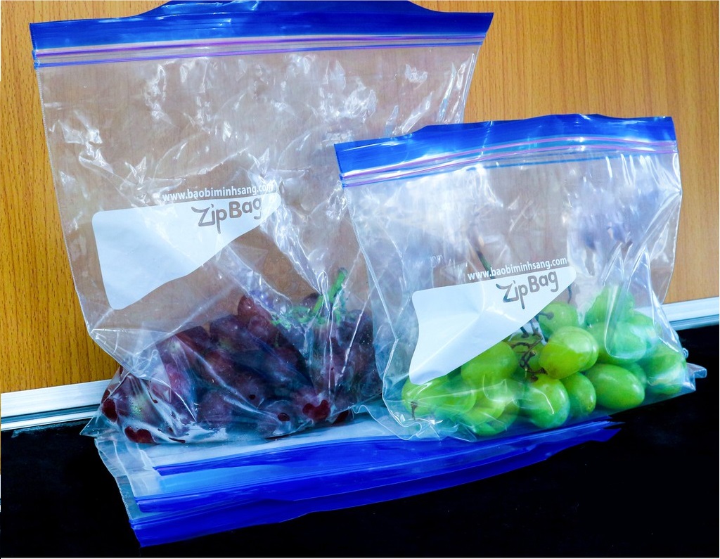 Hộp túi ziplock đông lạnh cao cấp M/L , giúp bảo quản thực phẩm trong tủ đông mà không lo ảnh hưởng đến chất lượng - nội địa Nhật Bản