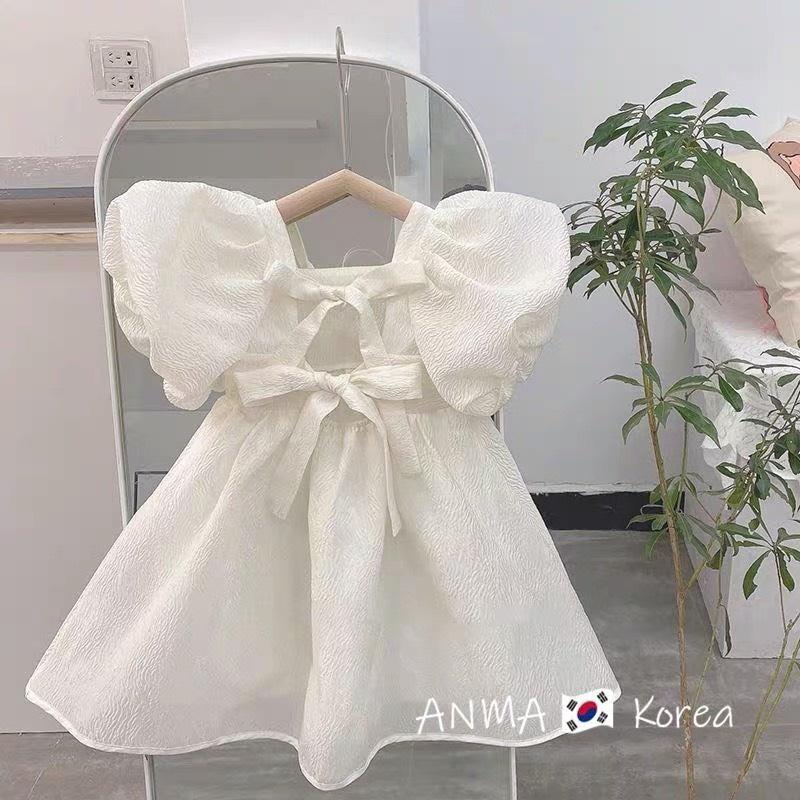 Váy Voan đầm công chúa dài tay cho bé gái từ 8-20kg