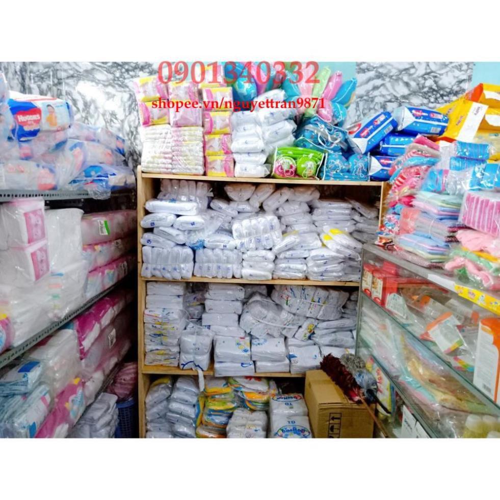 Set 5 áo tay ngắn cài vai trắng Bosini cho bé 7~ 22kg