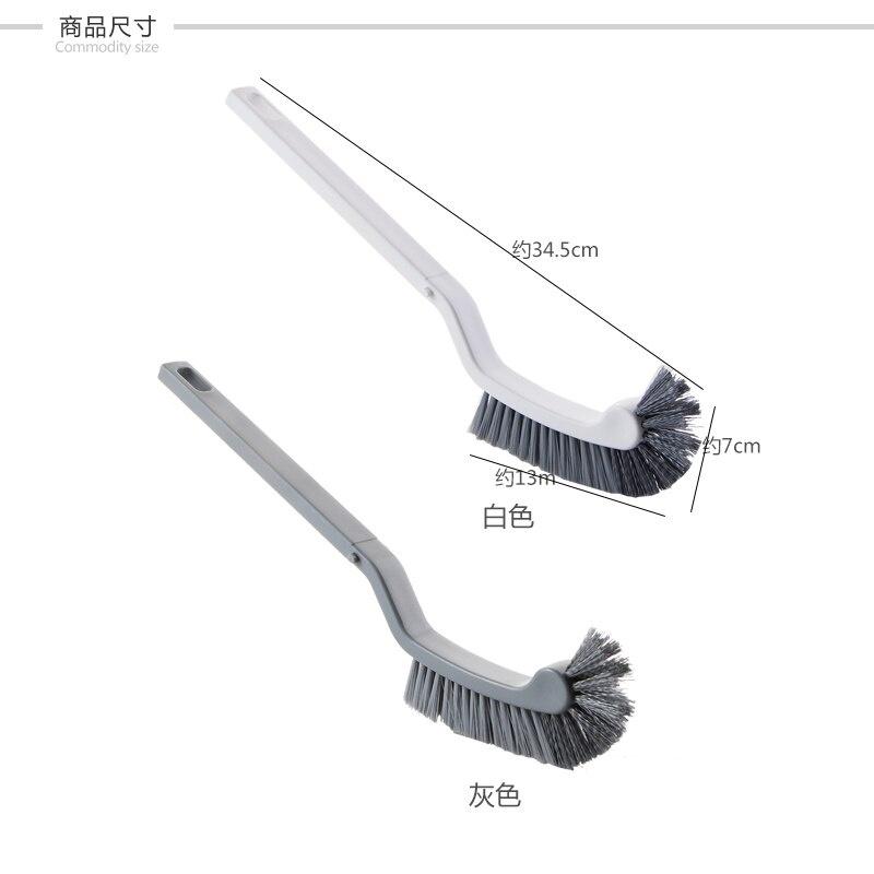 1pc Multifunctional Plain Long Handle Soft Hair Toilet Brush Household Bathroom Cleaning Brush Dusty Brush