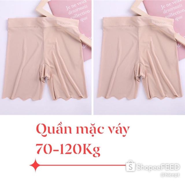 Big Size 45-120kg Quần Mặc Váy Bigsize