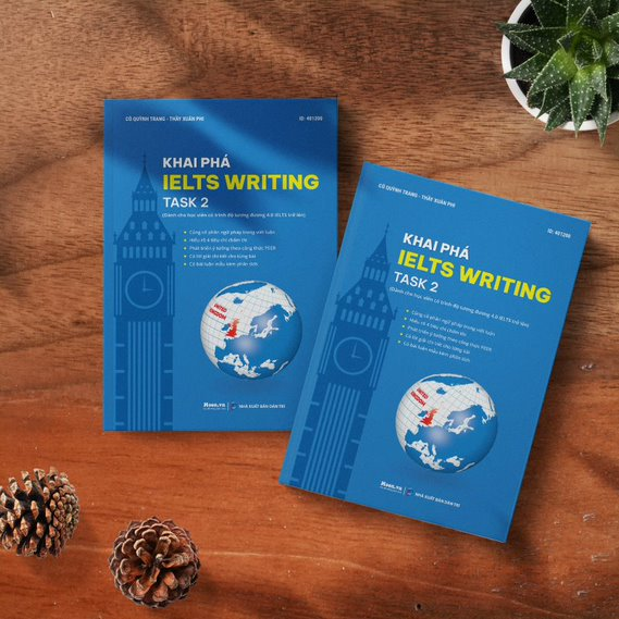 Sách ID Khai Phá IELTS WRITING Task2, Luyện Thi WRITING IELTS MoonBook