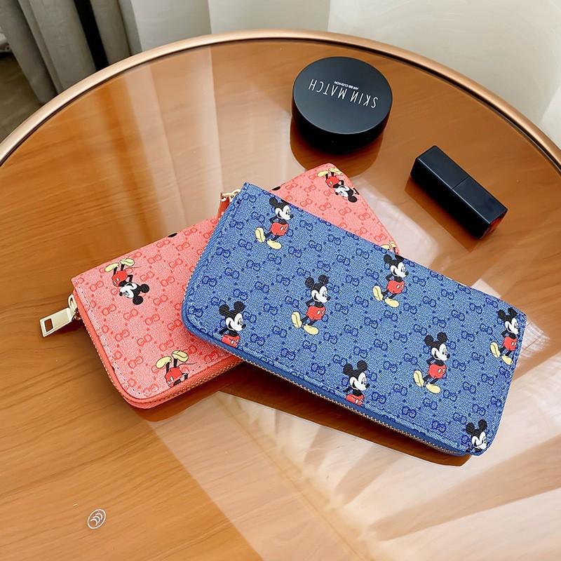 Ví nữ Ví dài MICKEY Cầm Tay Thời Trang Hàn Quốc Siêu Chảnh V11