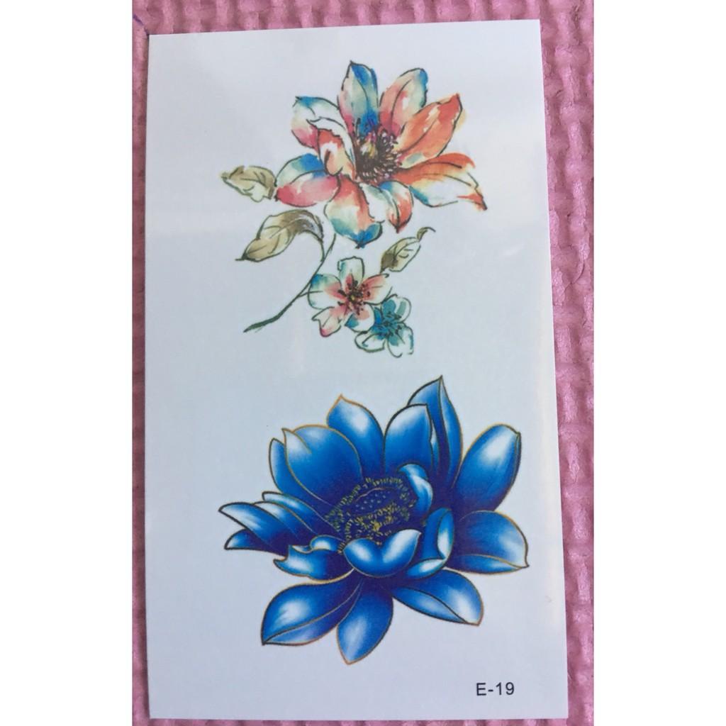 Combo 10 tấm xăm dán tatoo