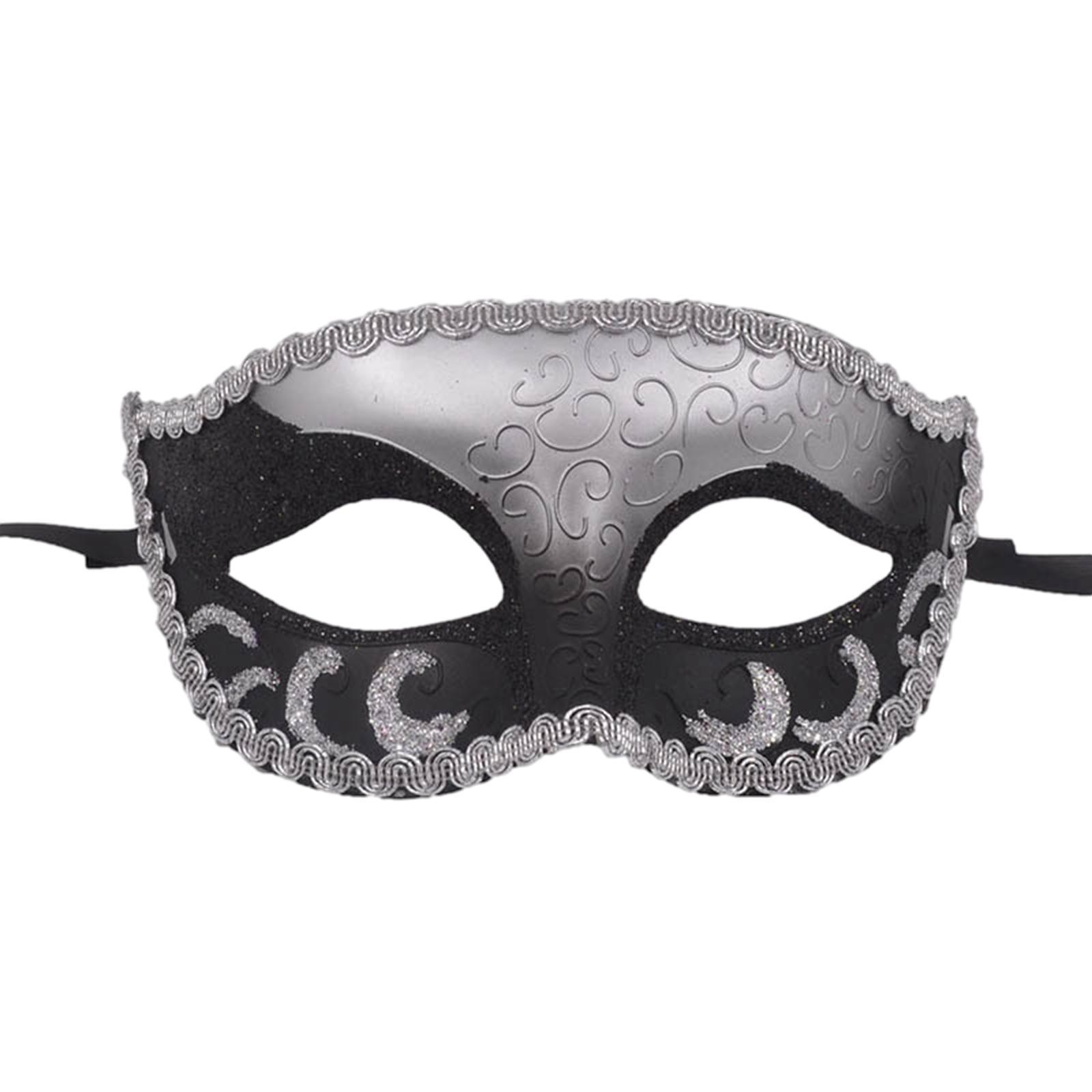 2x Fox Half Face Mask Costume Cosplay Masquerade Ball Mask for Party