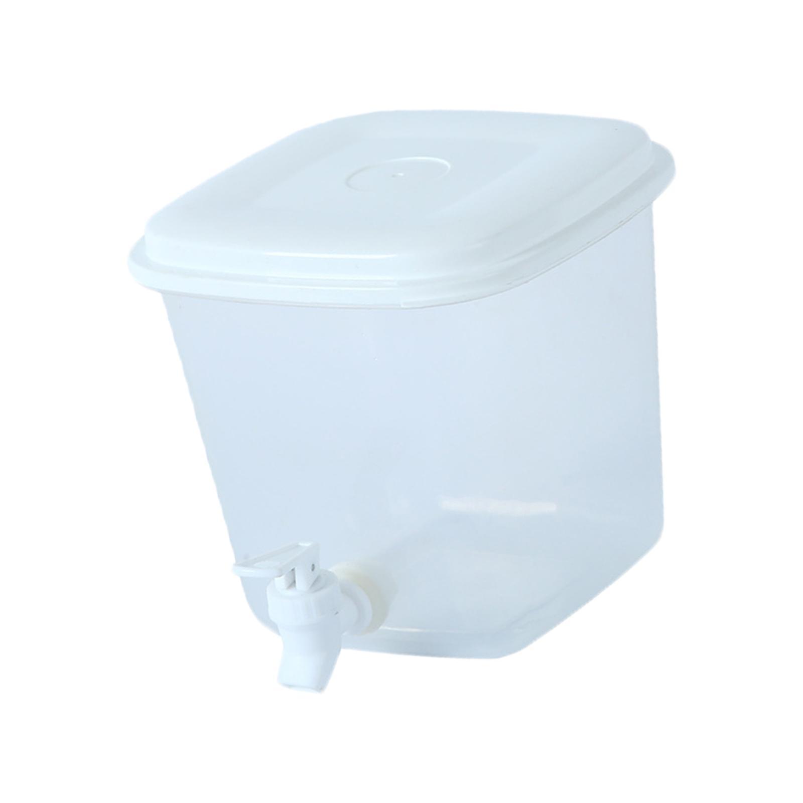 3.5L Large Capacity Cold Water Jug Refrigerator Kettle with Tap for Beverage