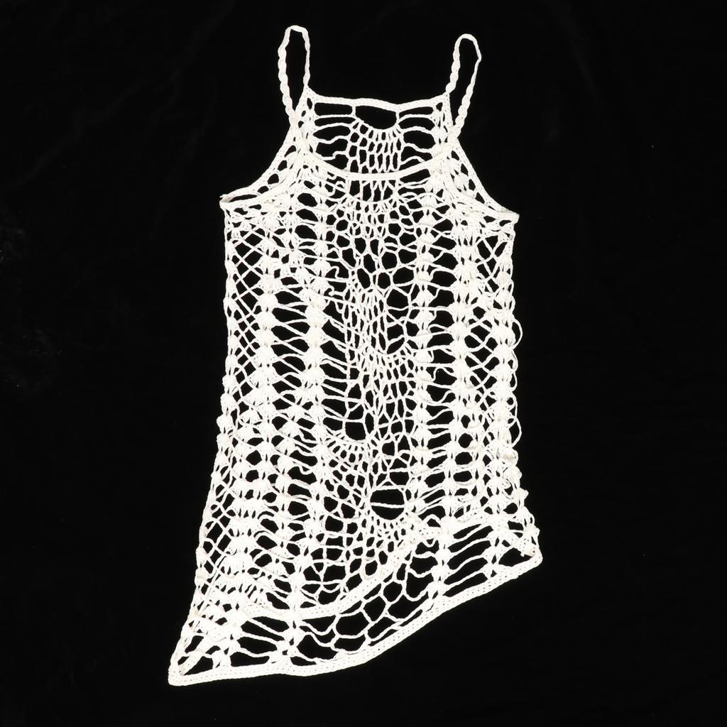 Women Summer Bathing Suit Lace Crochet Bikini Cover Up Hollow Out Beachwear