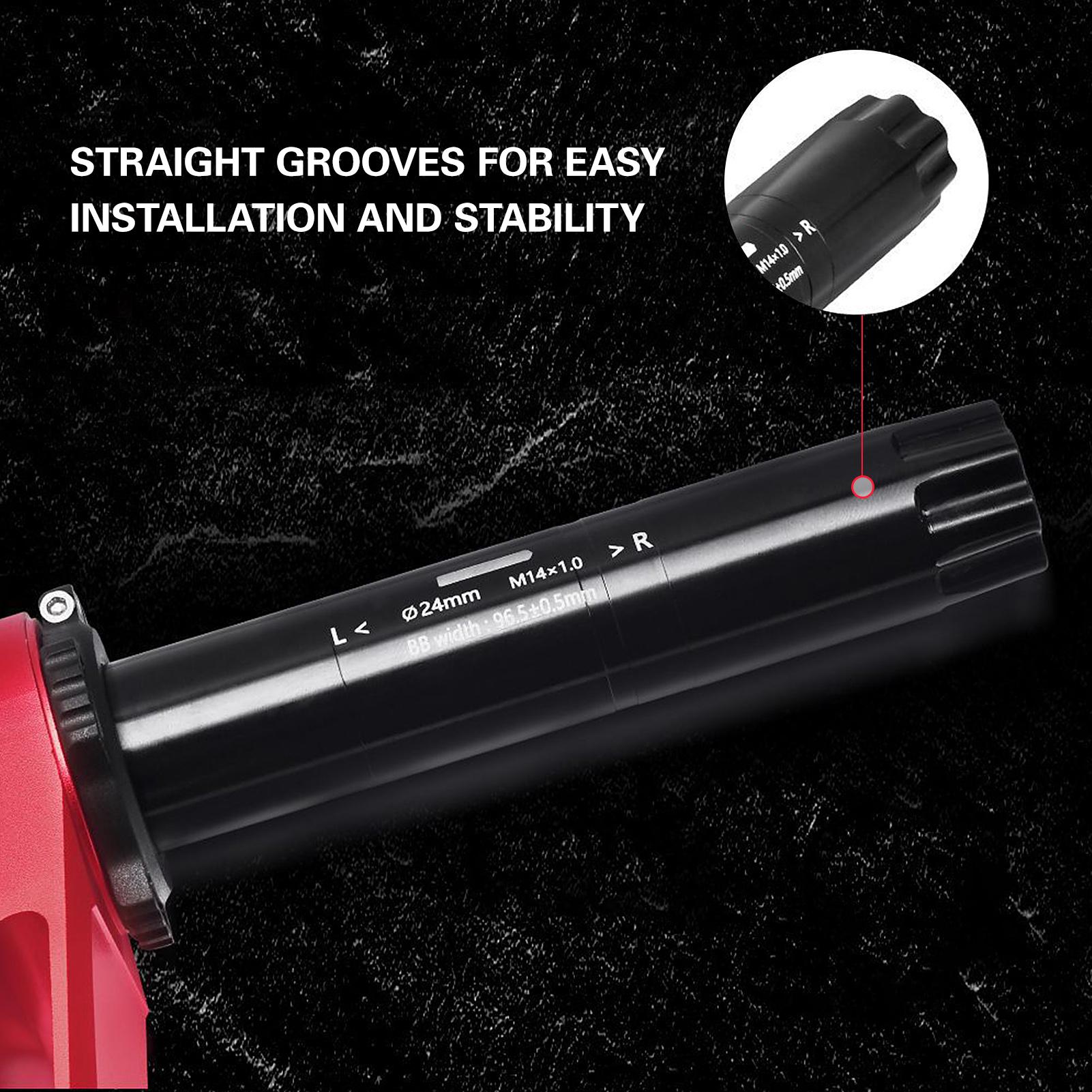 Bộ phụ kiện giò đạp leo núi SWTXO 170mm MTB với giá đỡ dưới cùng và chuỗi 30T/32T/34T/36T/38T