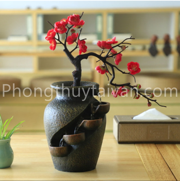 Thác nước HOA ANH ĐÀO cao 40cm