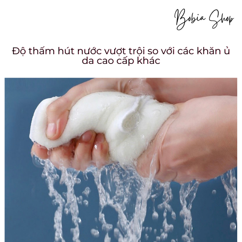 Khăn mặt nạ đắp mặt cao cấp dùng để chườm nóng, giúp căng và mướt da dày dặn, bông xốp 25x25cm