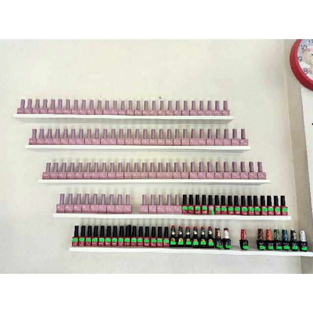 Kệ nail, kệ sơn móng tay, kệ thanh ngang treo tường 302
