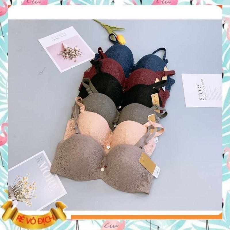 Áo lót ren quả ngang đệm 1,5 cm cao cấp