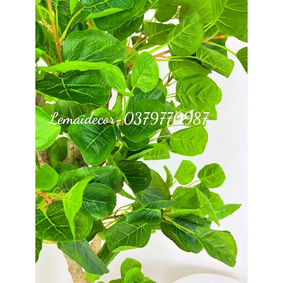 CÂY LÁ TÁO TRÒN GIẢ CAO 160CM, HÀNG LOẠI 1