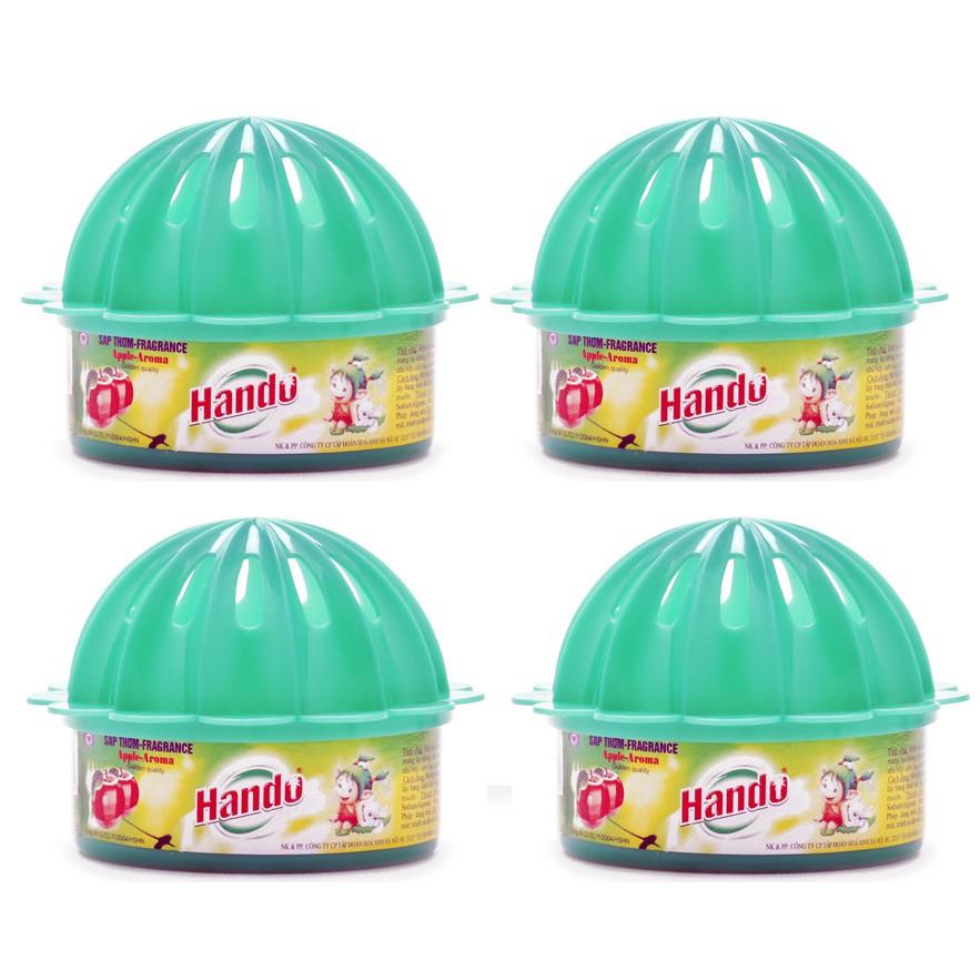 Bộ 4 sáp thơm Hando 87g Hương Chanh