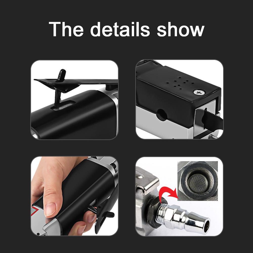 Automobile Sheet Metal Pneumatic Saw Strong Power Reciprocating Saw Cutting Tool Hacksaw Cutting Tool Car Repairing and Maintenance Accessory