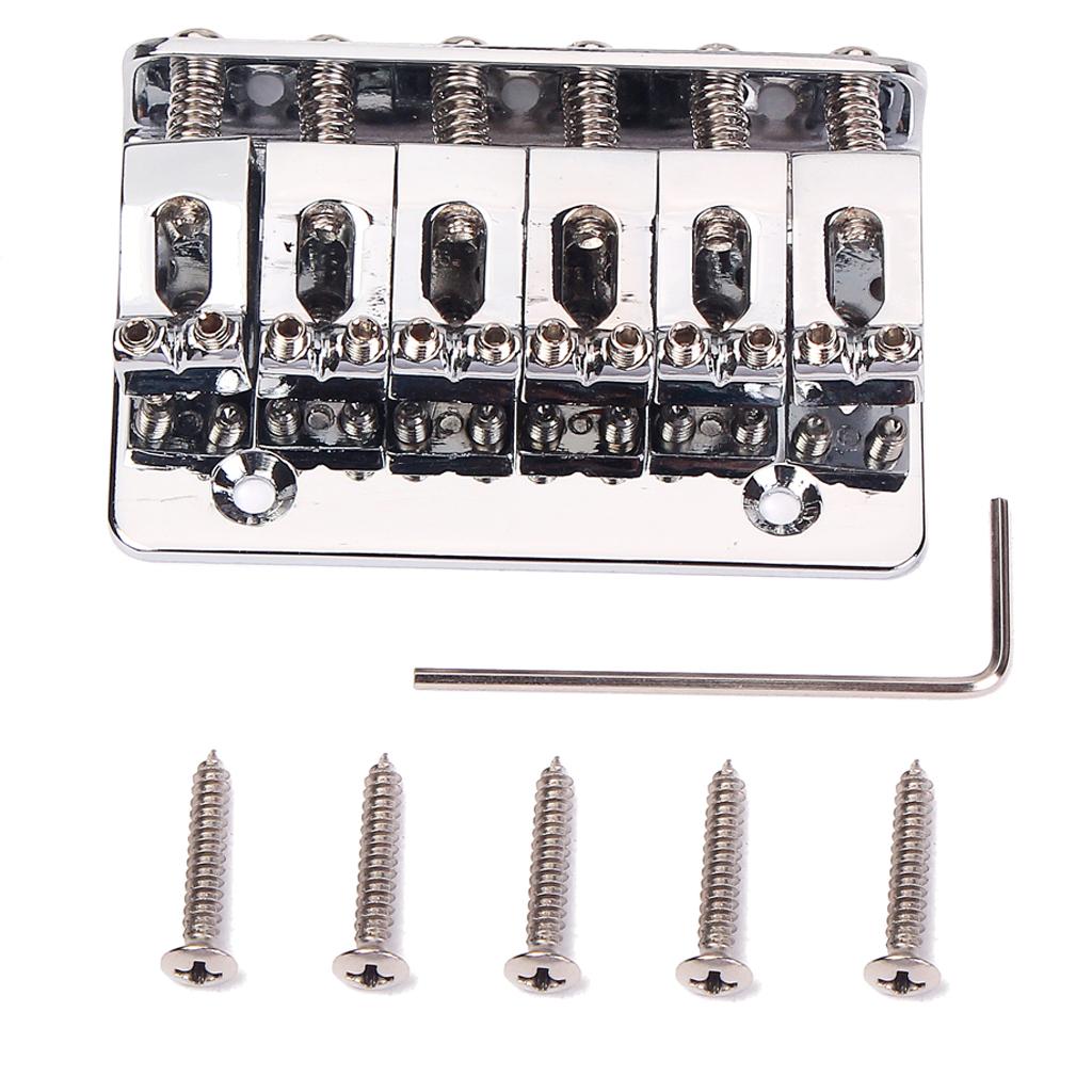 Đuôi Cứng Yên Cầu Đuôi Ốc Vít Cờ Lê cho 6 Dây Đàn Guitar Điện