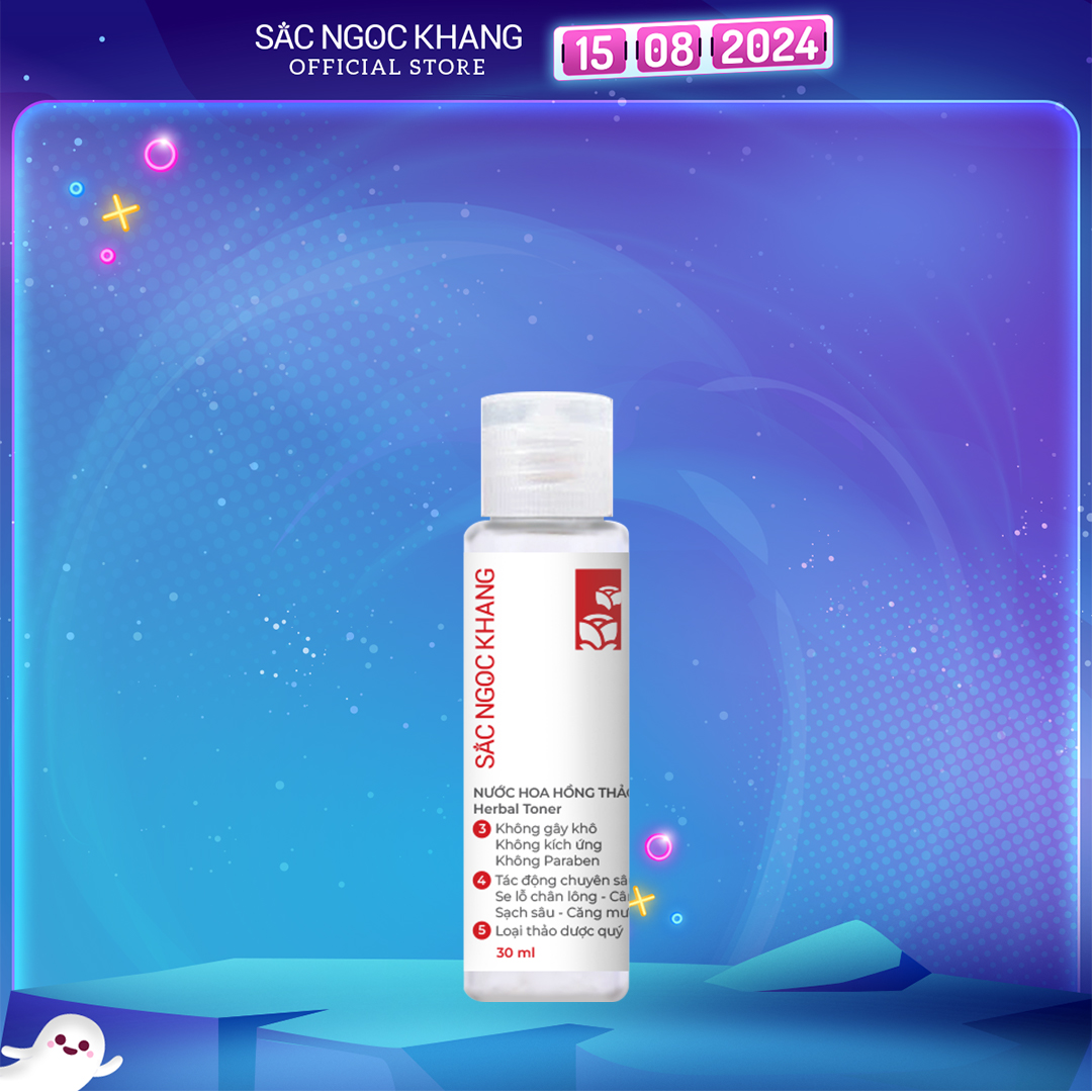 [Size du lịch] Nước hoa hồng 30g