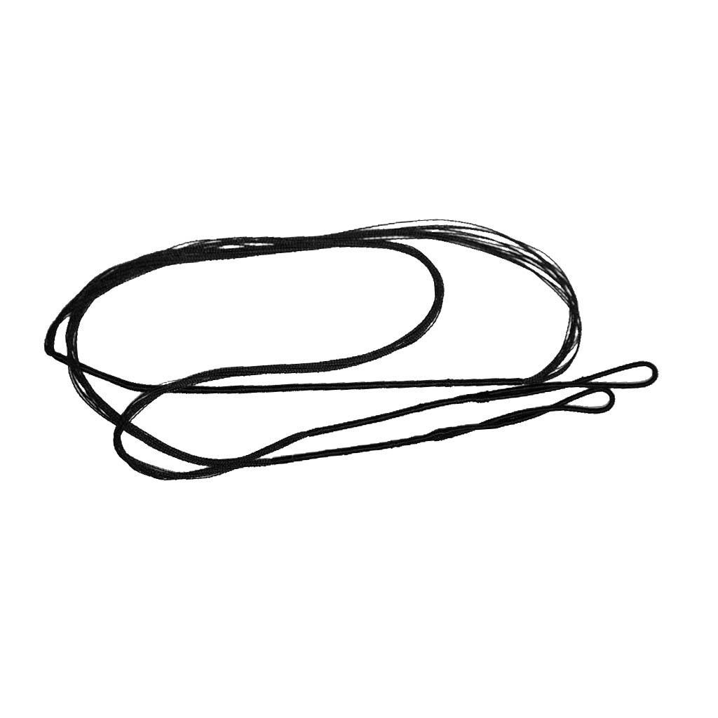 3-5pack Archery Accessories Black Bowstring Bow String For Recurve Bow Longbow