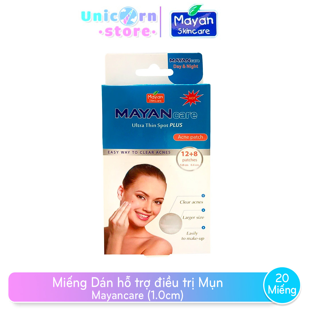 Miếng Dán Hỗ Trợ Điều Trị Mụn Mayancare 12 Miếng (1.0cm)