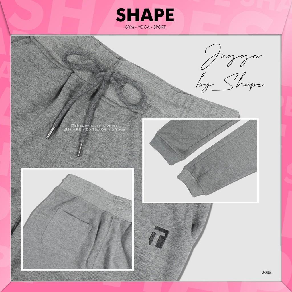 Quần ống rộng jogger thể thao nữ SHAPE chữ T