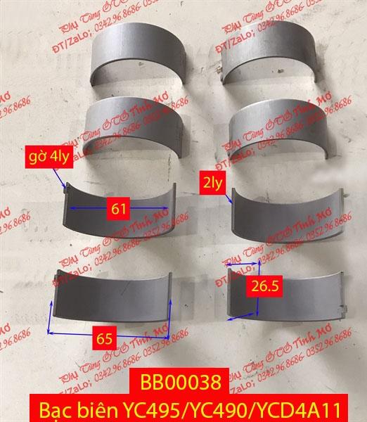 Bạc biên YC495/YC490/YCD4A11 YUCHAI