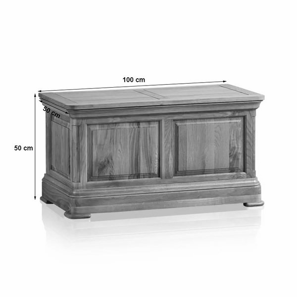 Rương Canterbury Gỗ Sồi Ibie BSW0CANO (100 x 50 cm)
