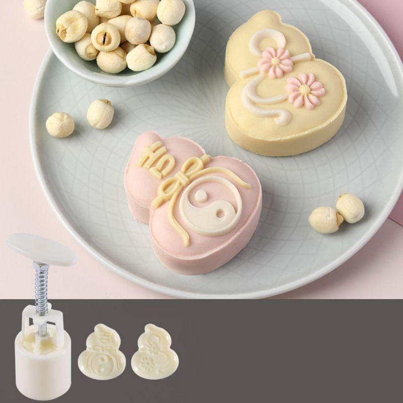 Khuôn lò xo hồ lô 50gr 2 mặt kèm nhấn