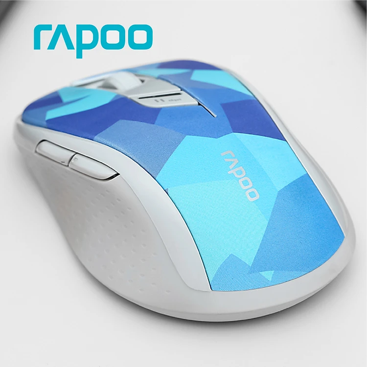 Chuột không dây Rapoo M500 Silent (Wireless/Bluetooth) - Hàng Chính Hãng