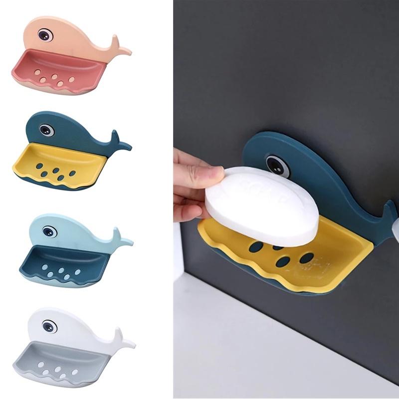 Khay đựng xà phòng dán tường hình cá heo ngộ nghĩnh -Như Trang Plaza