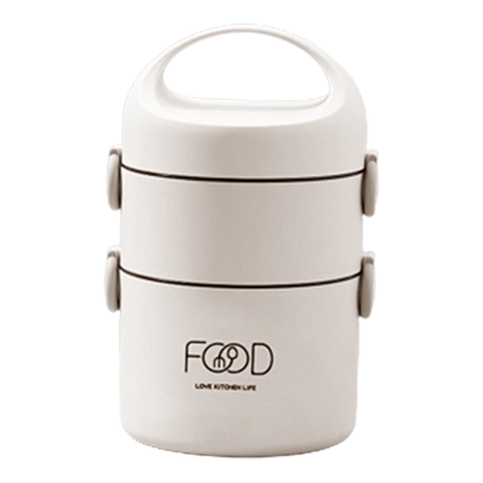 Adult Lunch Box Portable Leakproof Compartment for Office worker