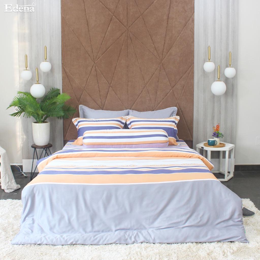 Edena Cotton Modal 5009- Trọn bộ ga 6 món chất liệu Modal mềm mượt, thoáng mát