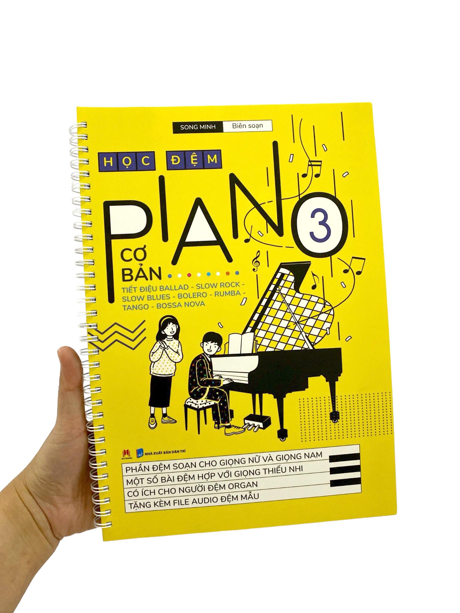 Sách Học Đệm Piano Cơ Bản 3 (Tái Bản 2020)