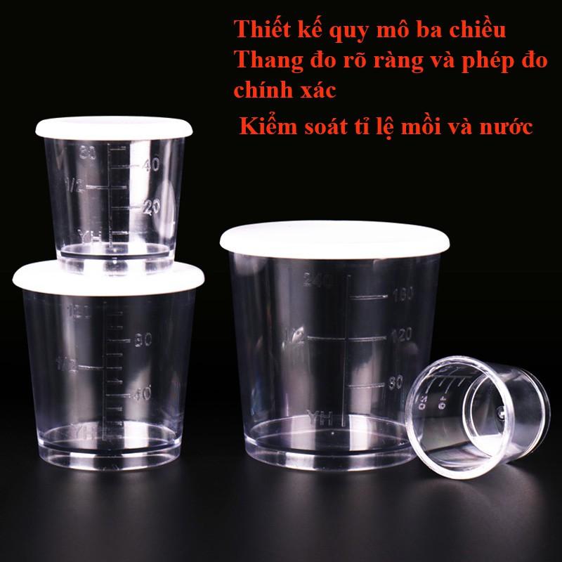 Bô 4 Cốc Pha Trộn Mồi Câu Cá Chuyên Dụng Cao Cấp HPK-10