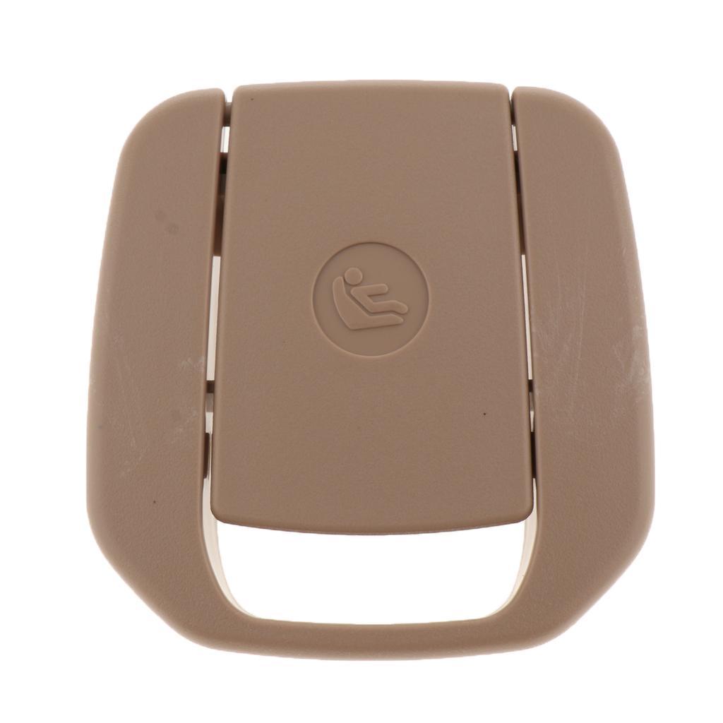 2xCar Child Rear Seat Isofix Mount Cover for BMW E90 E91 E81 E87 F20 Beige