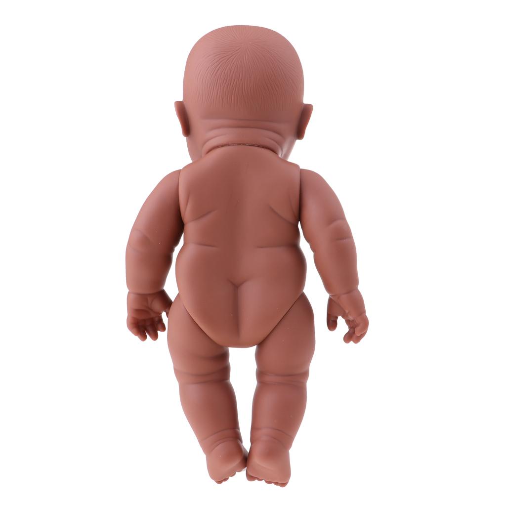 30cm Newborn Silicone Doll Vinyl Reborn Baby Girl Doll Toddler Sleeping Toy
