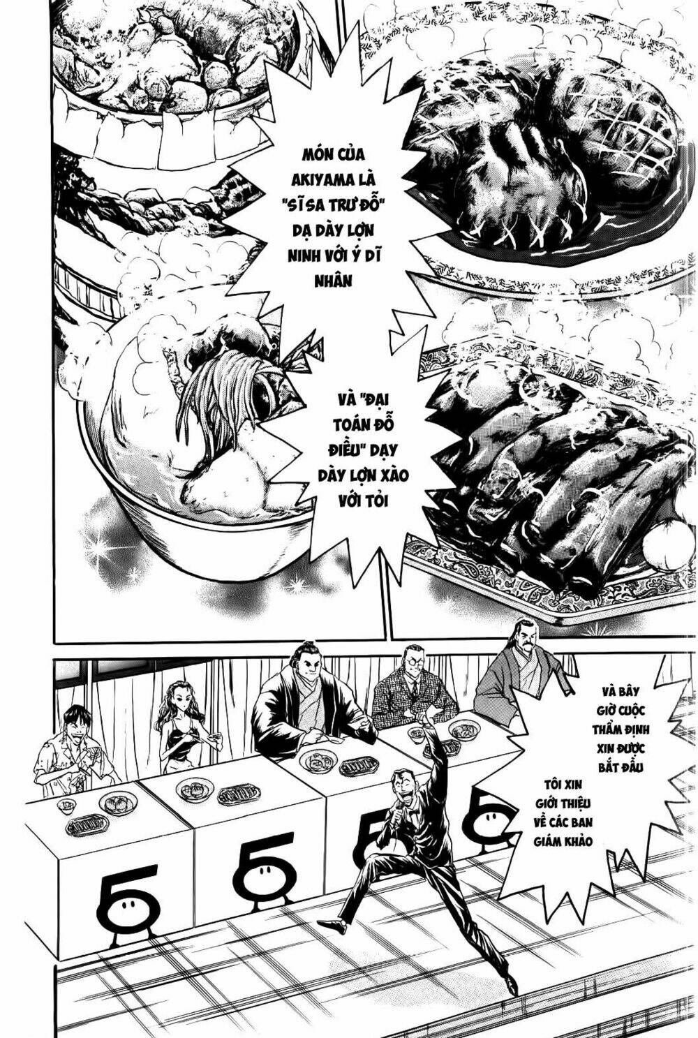 iron wok jan - đầu bếp siêu đẳng chapter 71 19