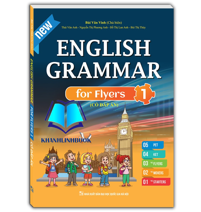 Sách - English grammar for Flyers 1 (có đáp án)