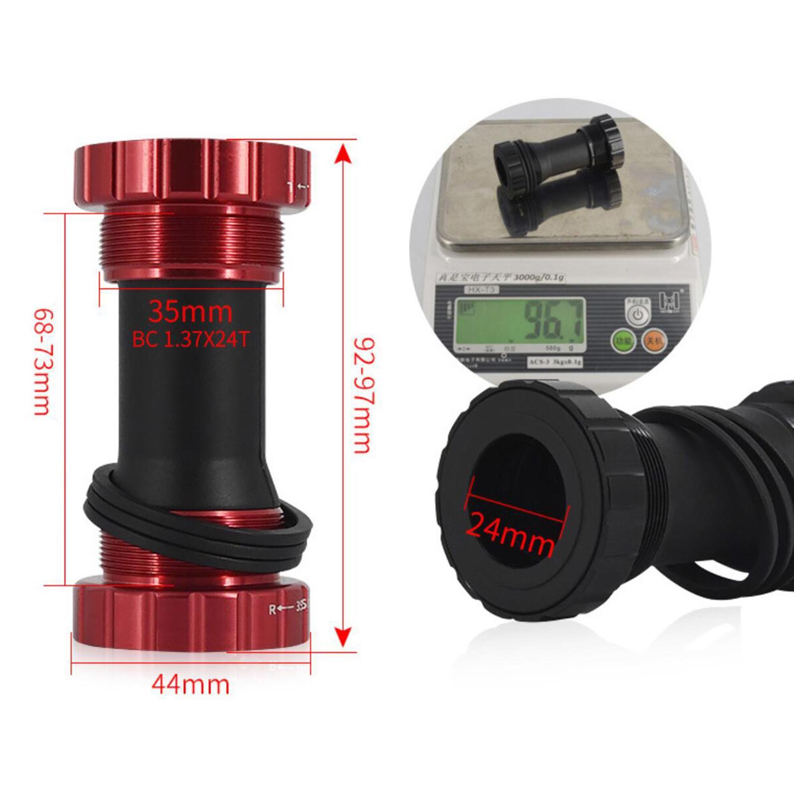 Deluxe Bike Bottom Bracket Screw Kit in BB01 Sealed Bearing Crankset 68-73mm