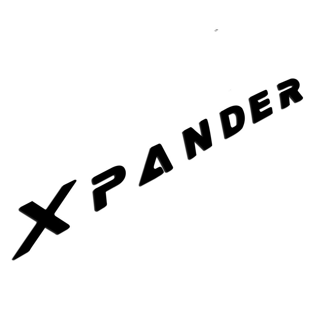 Tem Logo Chữ Nổi Xpander Dán Đuôi Xe Ô To Mitsubishi Xpander