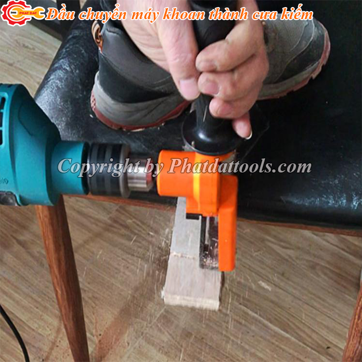 Đầu chuyển máy khoan thành máy cưa kiếm tiện lợi