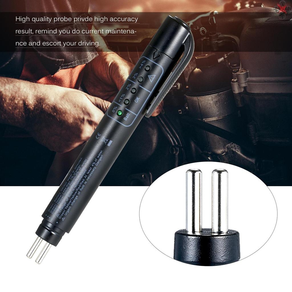 Bút Kiểm Tra Dầu Phanh Với 5 Đèn Led Cho Chấm Bi3 Dot4 Dot5