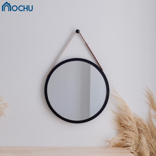 Gương Tròn Treo Tường Khung Gỗ OCHU - Mirror Circle 50