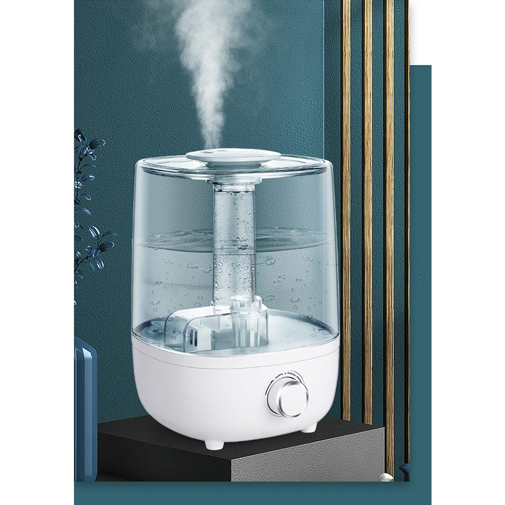 Ultrasonic Air Humidifier Quiet Essential Oil Diffuser UK Plug Aromatherapy