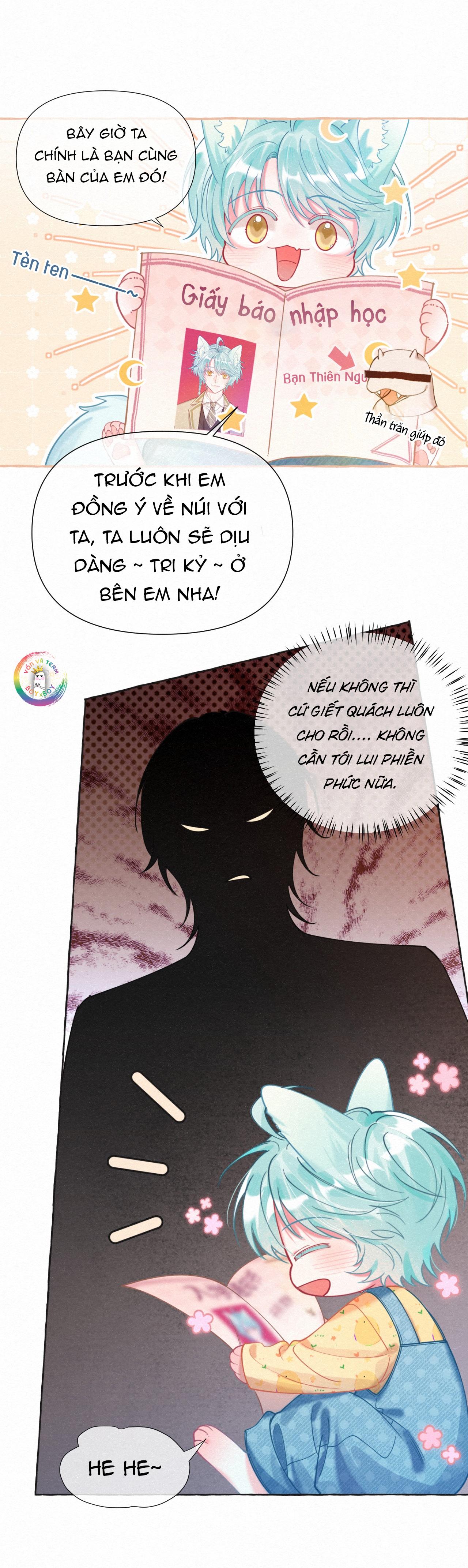 hồ ly hay là "hồ dán" vậy? chapter 2 13