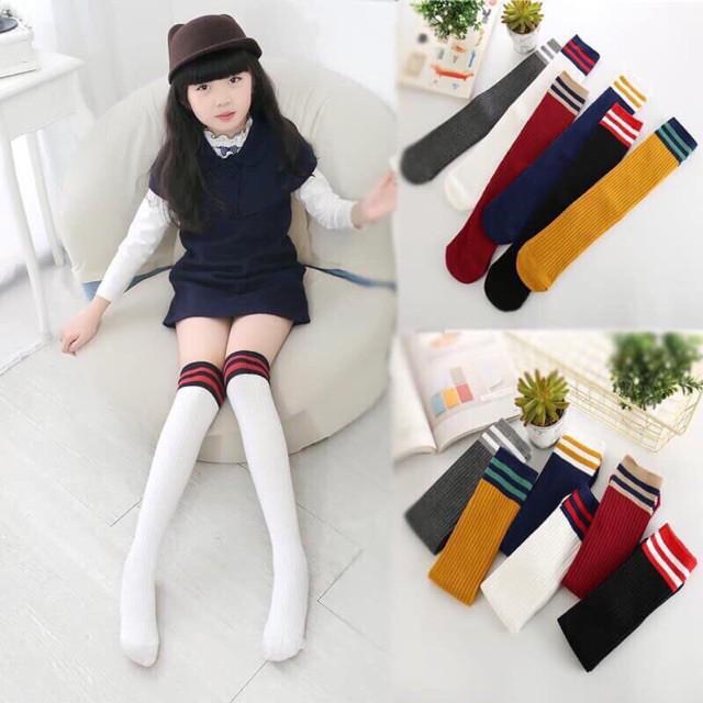 Set 5 Đôi Tất Cao Đùi Cho Bé - Thời Trang PKT