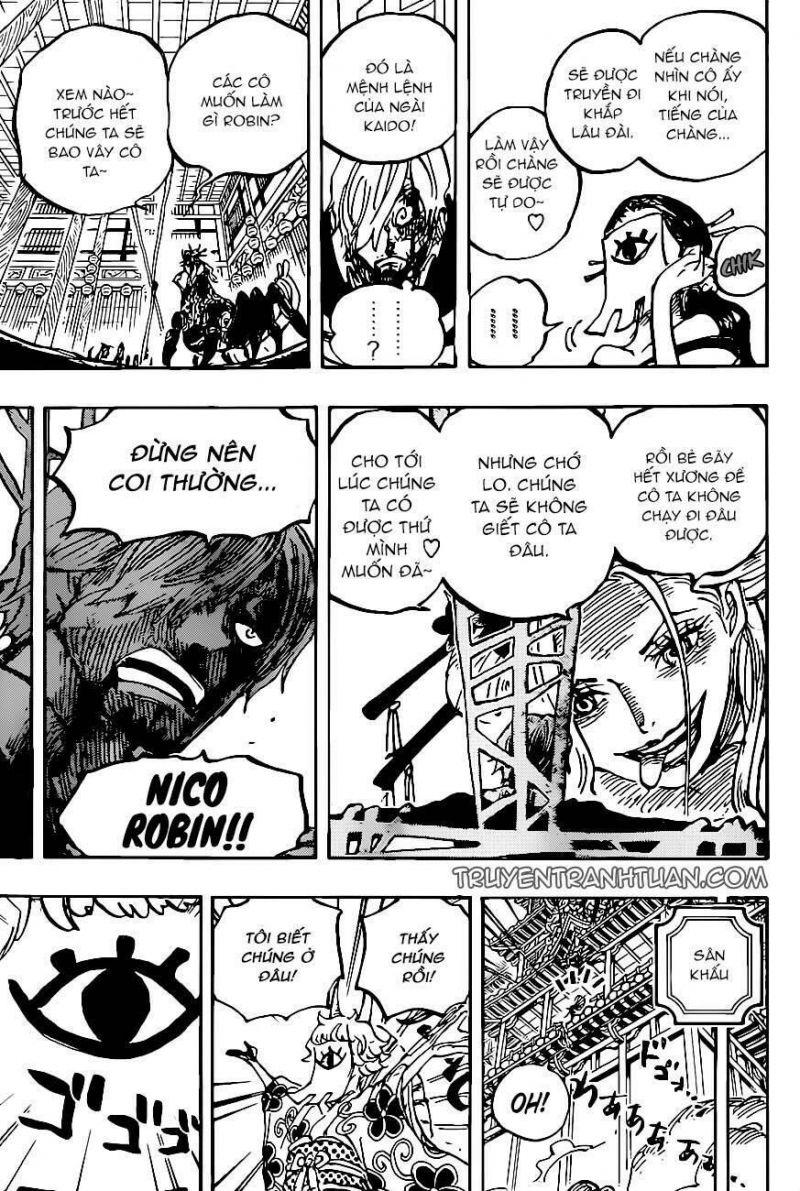 đảo hải tặc - one piece chapter 1004 14